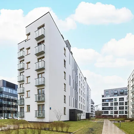 Mokotow Stylish Apartment With Parking & Balcony By Renters Prestige Warsaw Exterior photo