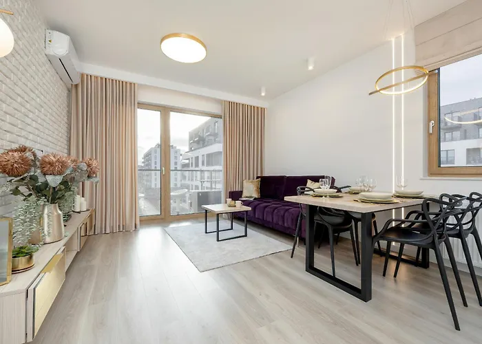 Mokotow Stylish Apartment With Parking & Balcony By Renters Prestige